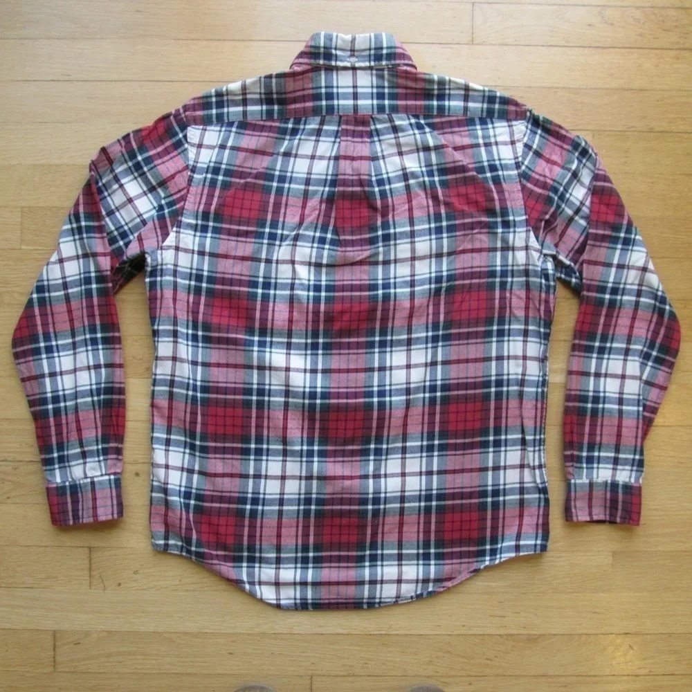 Ralph Lauren Blake Long Sleeve Button Down Plaid Red Green White Shirt Men's M - Picture 6 of 10